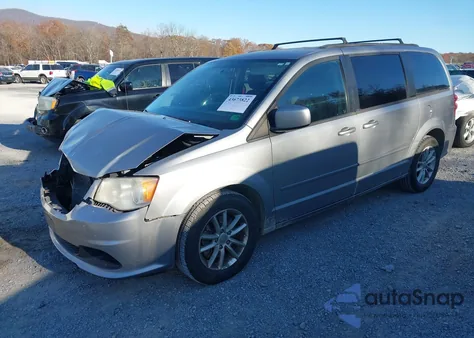 2014 Dodge Grand Caravan Sxt from USA, damaged, VIN 2C4RDGCG0ER267424